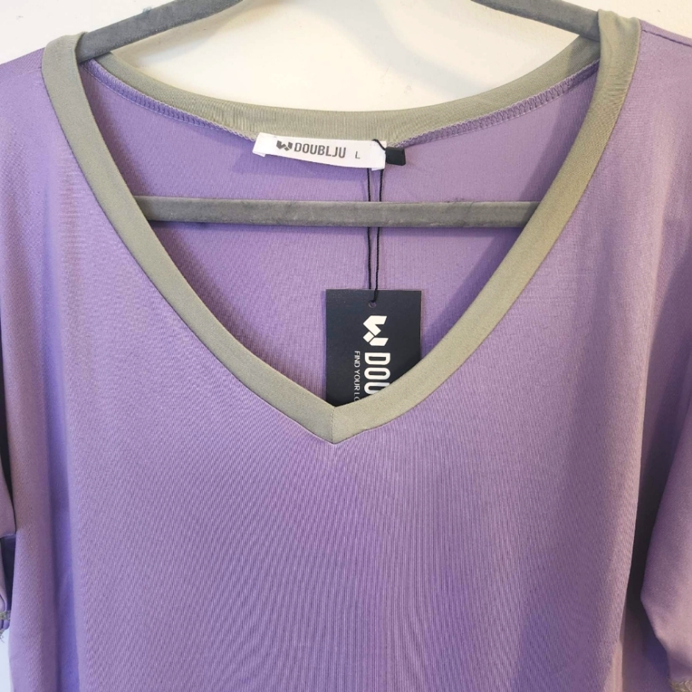 NWT ☆ Comfy Purple Sleep Shirt - Picture 3 of 7